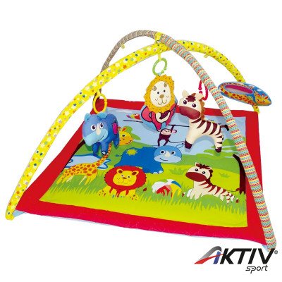 Szavanna állatok bébi játszószőnyeg