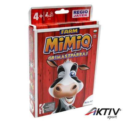 MimiQ Farm grimaszpárbaj társasjáték