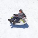 Hócsúszka jegesmedvés 120x121 cm