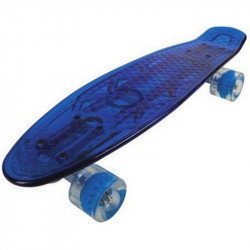 Gördeszka Amaya Cruiser Traction 61 cm áttetsző kék Sportszer Amaya