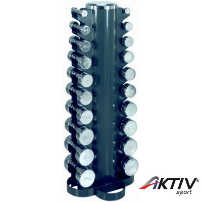 Súlyzótartó állvány 10 pár fix egykezes kézisúlyzóhoz