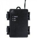 Kültéri LED fényfüzér 80 db hideg fehér LED-del