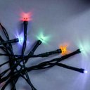 Kültéri LED fényfüzér 80 db színes LED-del