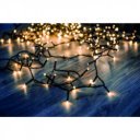 Kültéri LED fényfüzér 120 db meleg fehér LED-del