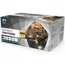 Kültéri LED fényfüzér 360 db meleg fehér LED-del Karácsonyi dekoráció Decor