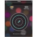 Mobil vezérelhető okos jégcsapfüzér iSparkle színváltó 128 LED 3x0,5 m