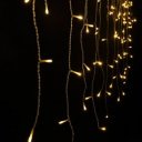 Mobil vezérelhető okos jégcsapfüzér iSparkle színváltó 128 LED 3x0,5 m