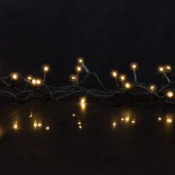 Mobil vezérelhető okos fényfüzér iSparkle színváltó 180 LED 14 m