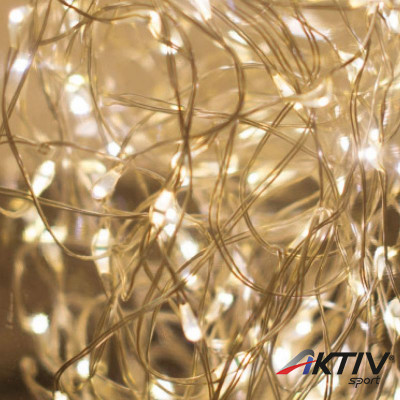 Tündérfény dekorfüzér 100 LED multi