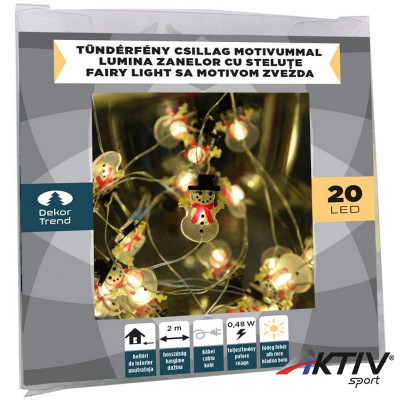 Tündérfény hóemberrel
