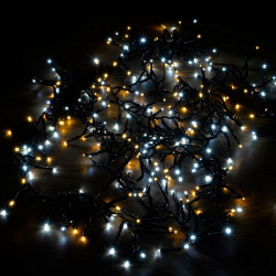 JIN- JANG Fénygirland 500 LED hideg és meleg fehér