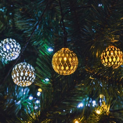 Mandala fényfüzér 50 LED 9,8 m