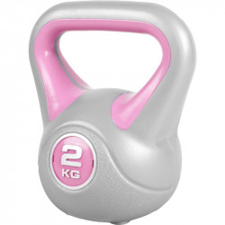 Kettlebell műanyag borítású 2 kg Fitness Gorilla Sports