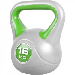 Kettlebell műanyag borítású 16 kg Fitness Gorilla Sports