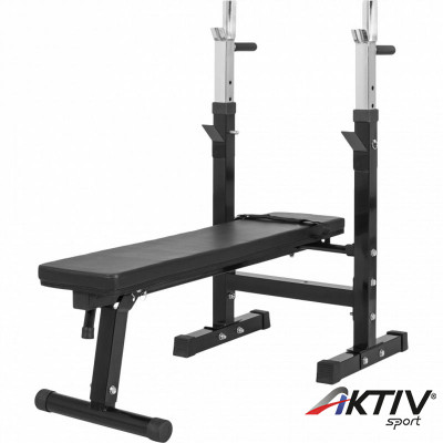 Multifunkcionális állítható pad fekete