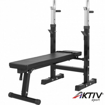 Multifunkcionális állítható pad fekete