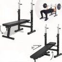 Multifunkcionális állítható pad fekete