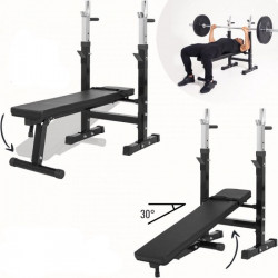 Multifunkcionális állítható pad fekete