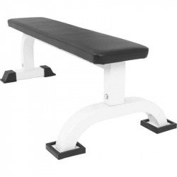 Egyenes pad fehér BLACK WEEK Gorilla Sports
