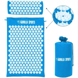 Akupresszúrás matrac és párna kék