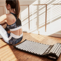 Akupresszúrás matrac és párna kék