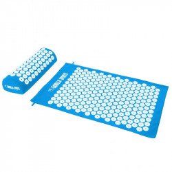 Akupresszúrás matrac és párna kék Fitness Gorilla Sports