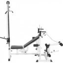 Univerzális edzőpad toronnyal fehér