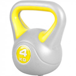 Kettlebell műanyag borítású 4 kg Fitness Gorilla Sports