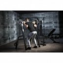 Multifunkcionális állítható pad állvánnyal fekete