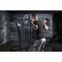 Multifunkcionális állítható pad állvánnyal fekete