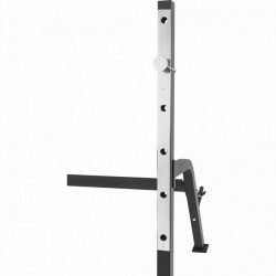 Multifunkcionális állítható pad állvánnyal fekete