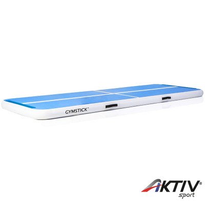 Felfújható matrac Gymstick 300x100x10 cm kék-fehér