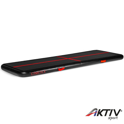 Felfújható matrac Gymstick 300x100x10 cm piros-fekete