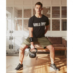 Kettlebell műanyag borítású 12 kg fekete