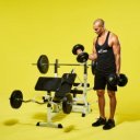 Univerzális súlyzópad fehér