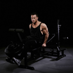 Univerzális súlyzópad fekete