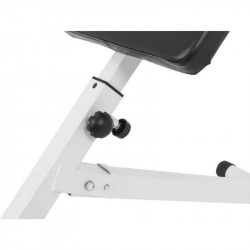 Hiperextenzíós összecsukható pad fehér