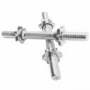 Egykezes súlyzókészlet műanyag borítással 30 kg