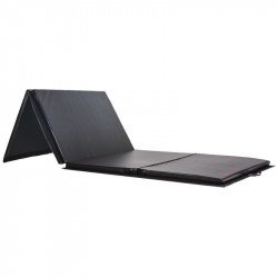 Összehajtható fitnesz matrac Gymstick 300x120x5 cm fekete Fitness Gymstick