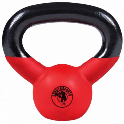 Kettlebell gumírozott 2 kg piros Fitness Gorilla Sports