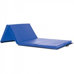 Összehajtható fitnesz matrac Gymstick 200x100x5 cm kék Fitness Gymstick