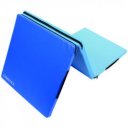 Összehajtható fitnesz matrac Gymstick 180x60x4 cm kék