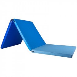 Összehajtható fitnesz matrac Gymstick 180x60x4 cm kék Fitness Gymstick