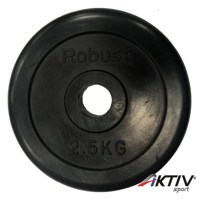 Súlytárcsa Robust gumírozott 20 kg 31 mm
