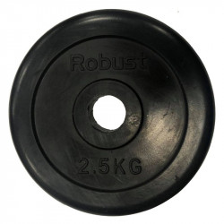 Súlytárcsa Robust gumírozott 20 kg 31 mm Fitness Robust