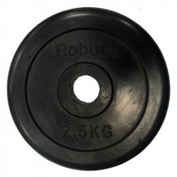 Súlytárcsa Robust gumírozott 20 kg 31 mm Fitness Robust