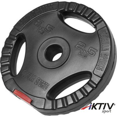 Súlytárcsa markolattal 2,5 kg 31 mm