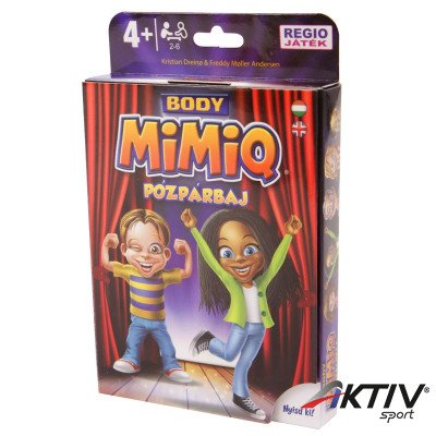 MimiQ Body Pózpárbaj társasjáték