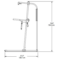 Húzódzkodó-tolódzkodó állvány Bowflex Body Tower