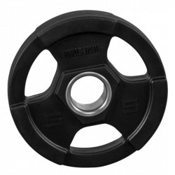 Olimpiai súlytárcsa markolattal 5 kg 51 mm